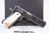 Derek Fernelius Engraved Pre-War Colt Super .38 Semi Automatic
