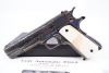 Derek Fernelius Engraved Pre-War Colt Super .38 Semi Automatic - 2