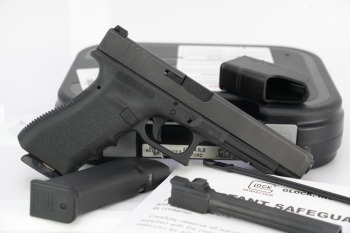 Glock 35 Gen 3 Striker Fired Semi Automatic .40 S&W & 9mm Pistol & Box