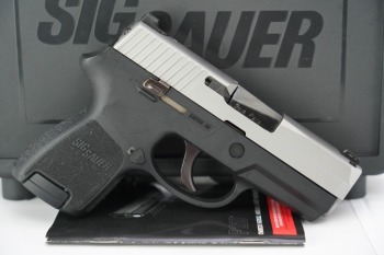 Sig Sauer Model P250 9mm 2-Tone Semi Automatic Pistol & Box