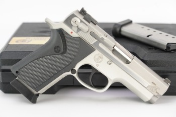 1 of 179 Lew Horton Smith & Wesson Performance Center Shorty 45 MK II Pistol & Case
