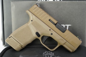 Springfield Armory Hellcat FDE 9mm Semi Automatic Pistol & Box