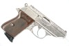 Engraved Chrome West German Model PPK .32 Auto Pistol & Box - 3