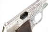 Engraved Chrome West German Model PPK .32 Auto Pistol & Box - 13