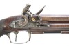 Durs Egg Cased Pair Presentation Over Under Flintlock Pistols - 31