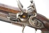 Durs Egg Cased Pair Presentation Over Under Flintlock Pistols - 44