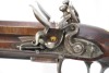 Durs Egg Cased Pair Presentation Over Under Flintlock Pistols - 59