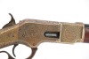 Possible Ulrich Engraved Winchester Model 1866 Saddle Ring Carbine Lever Action Rifle - 31