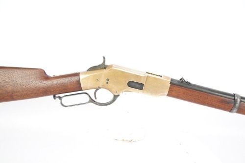 Early Restored Flat Side Winchester Model 1866 Saddle Ring Carbine Lever Action Rifle