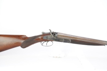 Winchester "Class A" British Hammer 10 Ga Side by Side Shotgun