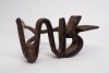 Hand Forged M R Bar Branding Iron, ANTIQUE - 5