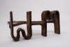 Hand Forged W M Branding Iron California Registered, ANTIQUE - 7