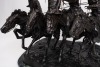 After Frederic Remington "Coming Through The Rye" 30" Bronze Statue - 2