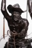 After Frederic Remington "Coming Through The Rye" 30" Bronze Statue - 13