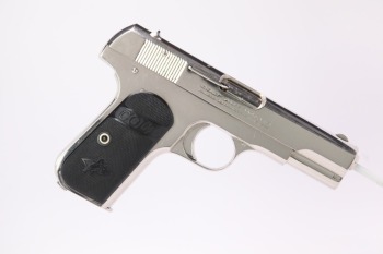 1923 Colt Model 1903 Pocket Hammerless Type III .32 ACP Factory Nickel Pistol