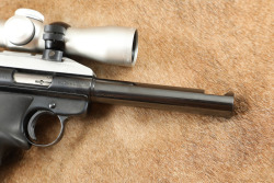 Clark Custom Ruger Mark II Government Target 6" Ported .22 LR Semi-Automatic Pistol, 1984 - 4