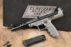 Claridge Family Collection Hi-Tec L-9 L9 Silver 9mm 7.5" Semi-Automatic Pistol 1990-1993 - 5