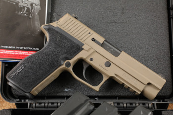 Sig Sauer P227R 4.4&rdquo; .45 ACP FDE Double Stack Semi Auto Pistol MFD 2015