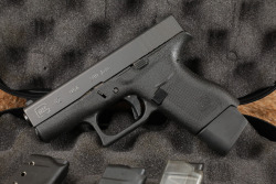 Glock 42 .380 Auto 3" Barrel Semi Automatic CCW Compact Pistol With 5 Magazines & Accessories - 6