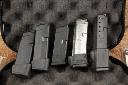 Glock 42 .380 Auto 3" Barrel Semi Automatic CCW Compact Pistol With 5 Magazines & Accessories - 20