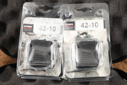 Glock 42 .380 Auto 3" Barrel Semi Automatic CCW Compact Pistol With 5 Magazines & Accessories - 22