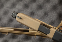 LNIB Davidson's Exclusive Glock 19X Coyote 9mm Semi-Automatic Pistol Threaded Suppressor Ready MOS - 18