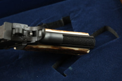 Kimber Super America .45 ACP Semi-Automatic Pistol 5&rdquo; Mammoth Ivory Grips, Knife, Display Box 1/200 - 15
