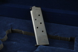 Kimber Super America .45 ACP Semi-Automatic Pistol 5&rdquo; Mammoth Ivory Grips, Knife, Display Box 1/200 - 22