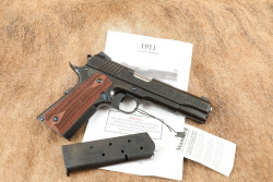 Standard 1911 Deluxe #1 Factory Engraved Blued .45 ACP Semi-Automatic Pistol & Box - 2