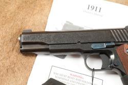 Standard 1911 Deluxe #1 Factory Engraved Blued .45 ACP Semi-Automatic Pistol & Box - 6