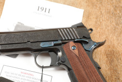 Standard 1911 Deluxe #1 Factory Engraved Blued .45 ACP Semi-Automatic Pistol & Box - 7
