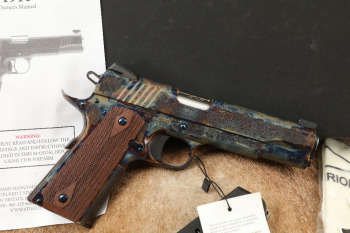 Standard 1911 Deluxe #1 Factory Engraved Case Colored .45 ACP Semi-Automatic Pistol & Box