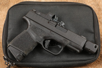 Springfield Armory Hellcat Semi-Automatic 9mm 4.4" & HEX Wasp Compensator