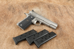 #92 Randall Service Model 1911 Stainless .45 ACP Left-Handed Semi-Automatic Pistol, MFD 1984-1985 - 2