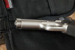 Detonics MK VI Stainless Steel .45 ACP Compact Semi-Auto Pistol, 4 Magazines & Case - 10