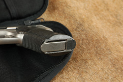 Detonics MK VI Stainless Steel .45 ACP Compact Semi-Auto Pistol, 4 Magazines & Case - 12