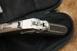 Detonics MK VI Stainless Steel .45 ACP Compact Semi-Auto Pistol, 4 Magazines & Case - 14
