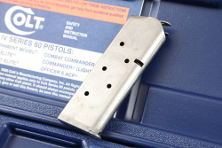 Colt Officer&rsquo;s ACP MK IV Series 80 Bright Stainless 3.5" .45 ACP Semi-Automatic Pistol & Box, MFD 1991 - 20