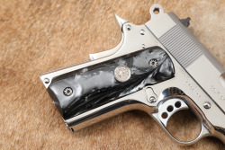 Colt MK IV Series 80 Officers ACP 3 1/2" Bright Stainless .45 ACP Semi-Automatic Pistol, MFD 1989 - 2