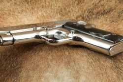 Colt MK IV Series 80 Officers ACP 3 1/2" Bright Stainless .45 ACP Semi-Automatic Pistol, MFD 1989 - 10