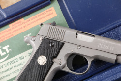 Colt MK IV Series 80 Mustang Plus II .380 Auto 1992 Stainless, Box & Manual 7-Round Magazine - 4