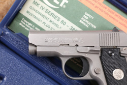 Colt MK IV Series 80 Mustang Plus II .380 Auto 1992 Stainless, Box & Manual 7-Round Magazine - 6