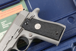 Colt MK IV Series 80 Mustang Plus II .380 Auto 1992 Stainless, Box & Manual 7-Round Magazine - 8