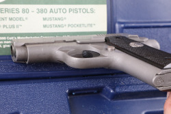 Colt MK IV Series 80 Mustang Plus II .380 Auto 1992 Stainless, Box & Manual 7-Round Magazine - 10