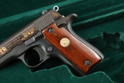 Cased Deluxe Set Colt Government Model .380 Automatic Series 80 First & Second Edition Pistols, 1983 - 8