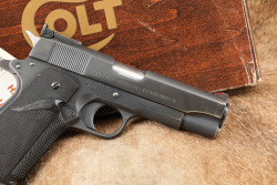 Colt Combat Commander Blue 4 1/2" 1911 .45 ACP Semi-Automatic Pistol & Box, MFD 1974 C&R - 5