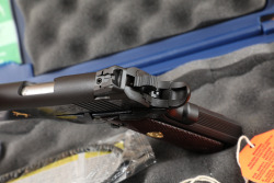 Colt Custom Shop Gold Armory Engraved Government Model .45 ACP 5" National Match Semi Auto Pistol & Box - 34