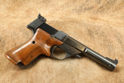 High Standard 107 Military Supermatic Trophy 5 1/2" .22 LR Semi-Automatic Pistol, 1969 C&R - 2