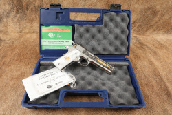 1 of 500 Colt 1911 El Samuel Semi-Automatic Pistol .38 Super Auto +P &lsquo;70 Series, Box & Certificate, 2023 - 2
