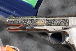 1 of 500 Colt 1911 El Samuel Semi-Automatic Pistol .38 Super Auto +P &lsquo;70 Series, Box & Certificate, 2023 - 7